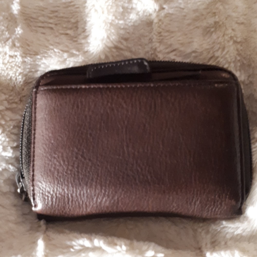 Wilsons brown leather wallet. Like new